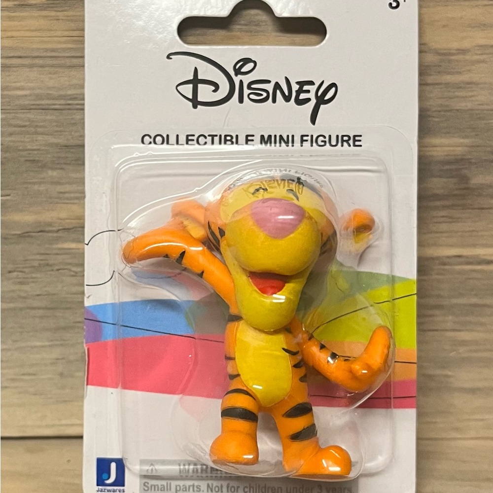 Disney Tigger Collectible Mini Figure - Orange and Yellow